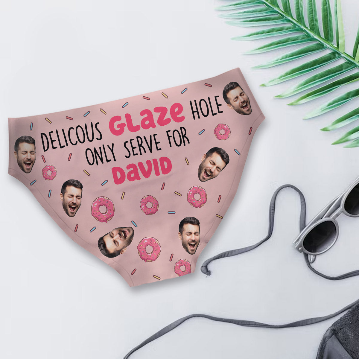 Only Serve For You - Personalized Couple Women's Briefs