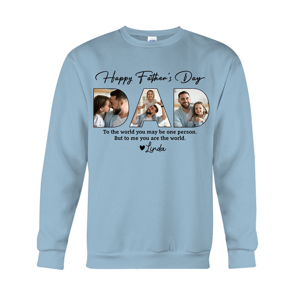 Happy Father's Day Dad - Personalized Father T-shirt And Hoodie