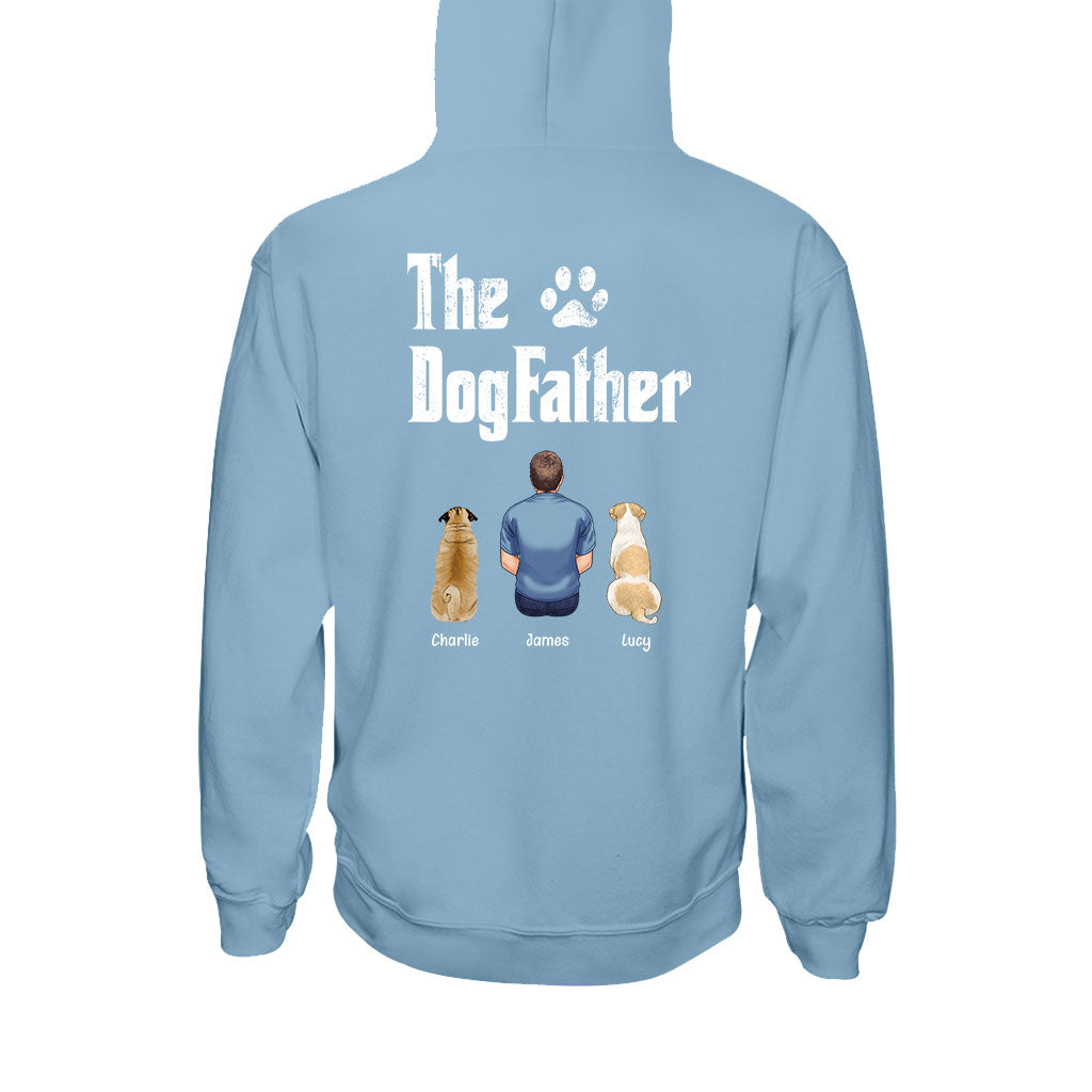 The Dog/Cat Father - Personalized Father T-shirt and Hoodie