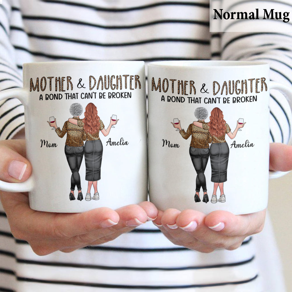 Mother And Daughters - Personalized Mother Mug