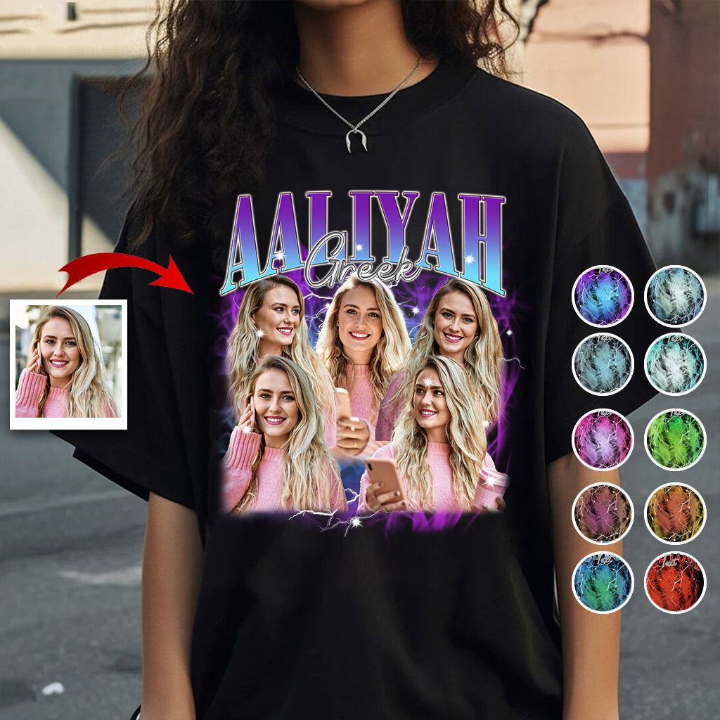 Custom Text And Photos - gift for anyone - Personalized T-shirt And Hoodie