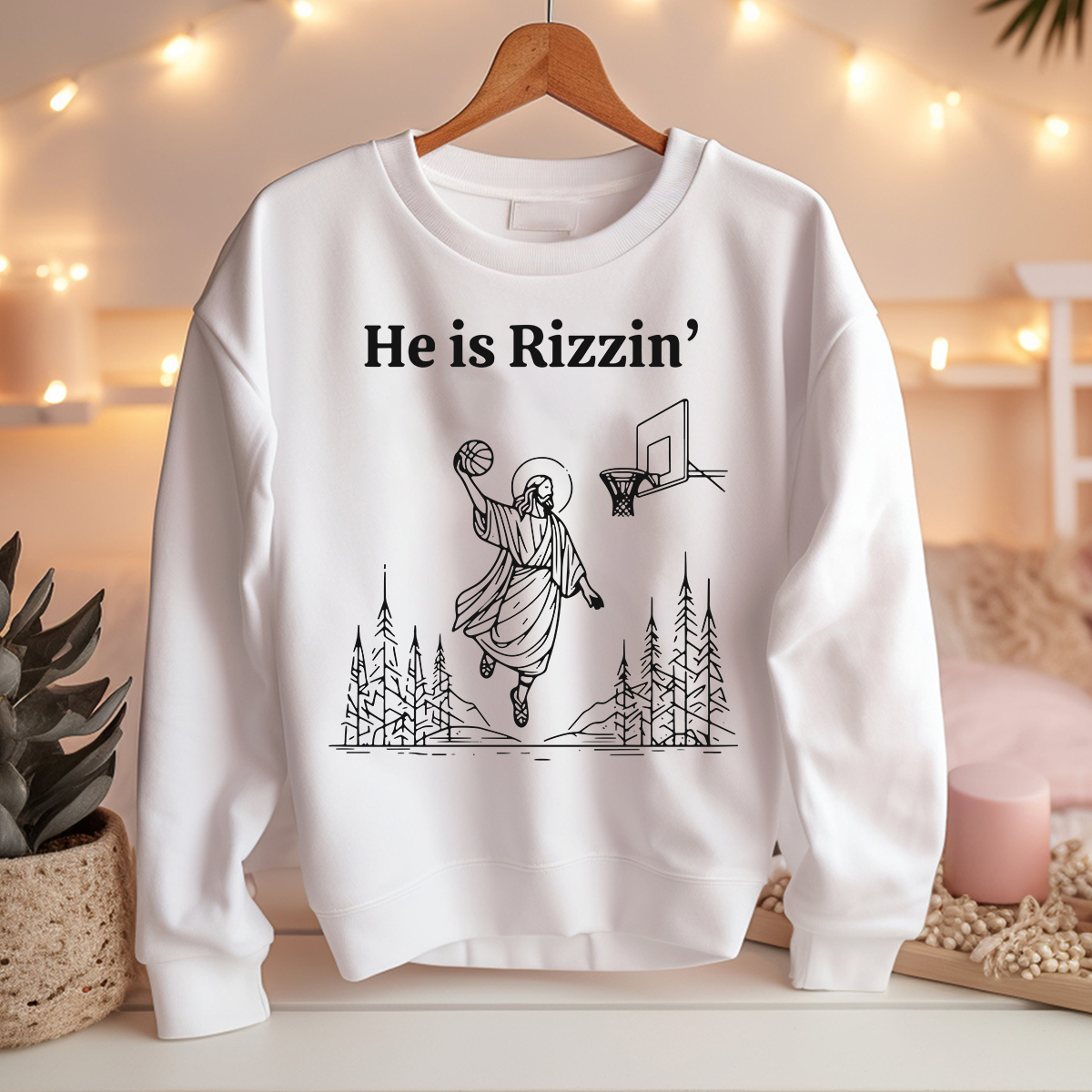 Il est Rizzin - T-shirt et sweat à capuche de basketteur