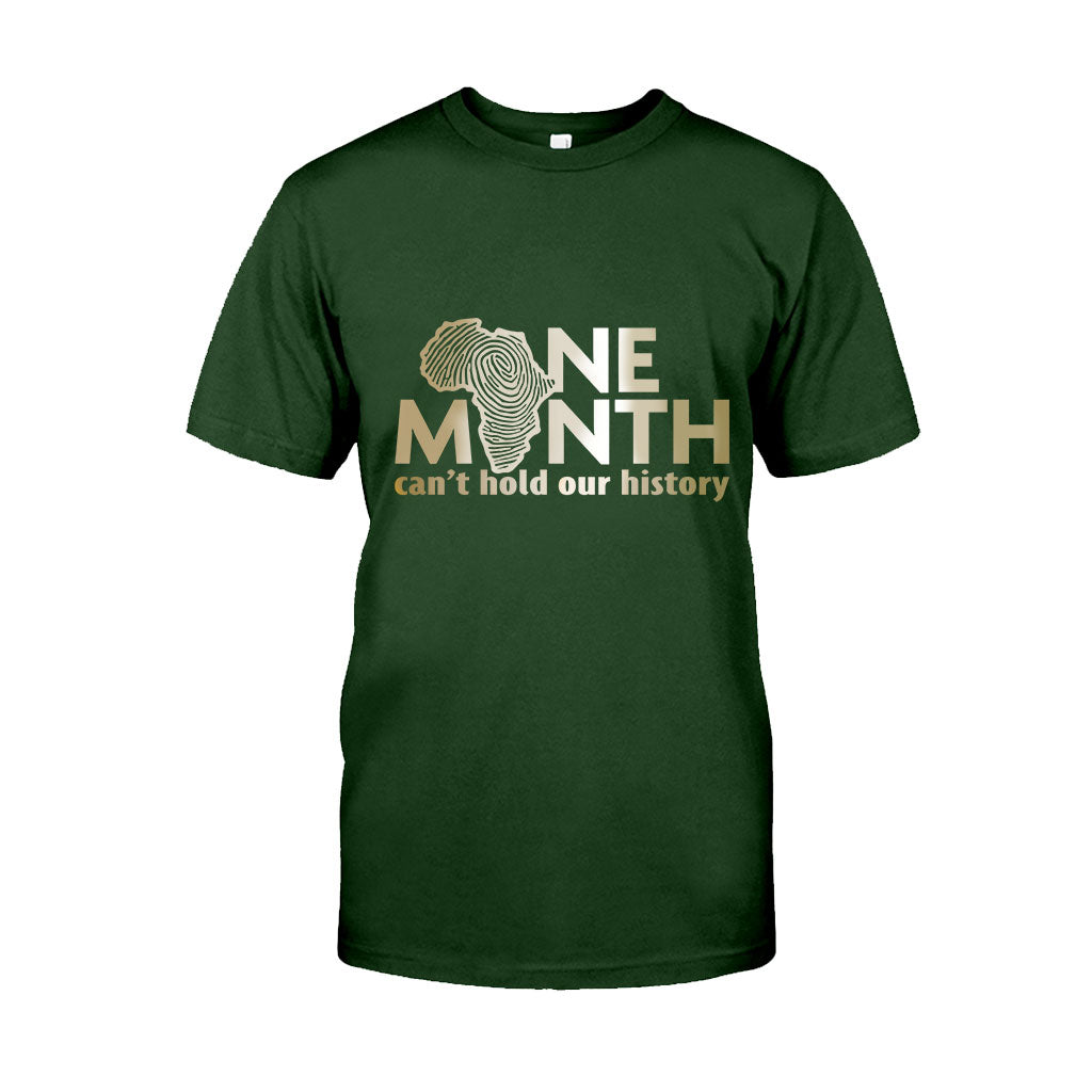 Un mois ne suffit pas à contenir notre histoire - T-shirt et sweat à capuche afro-américain