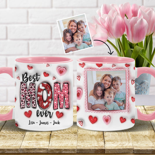 Best Mom Ever - Personalized Mother Accent Mug