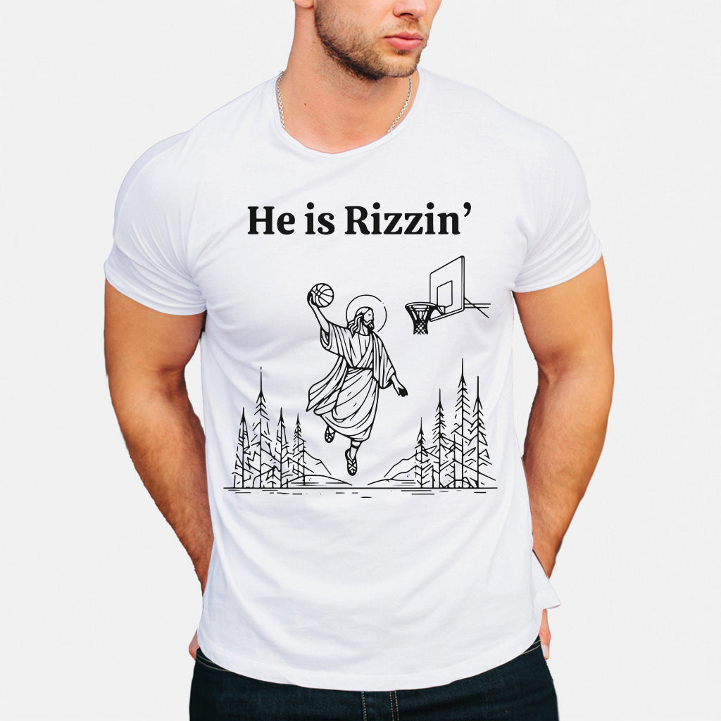 Il est Rizzin - T-shirt et sweat à capuche de basketteur