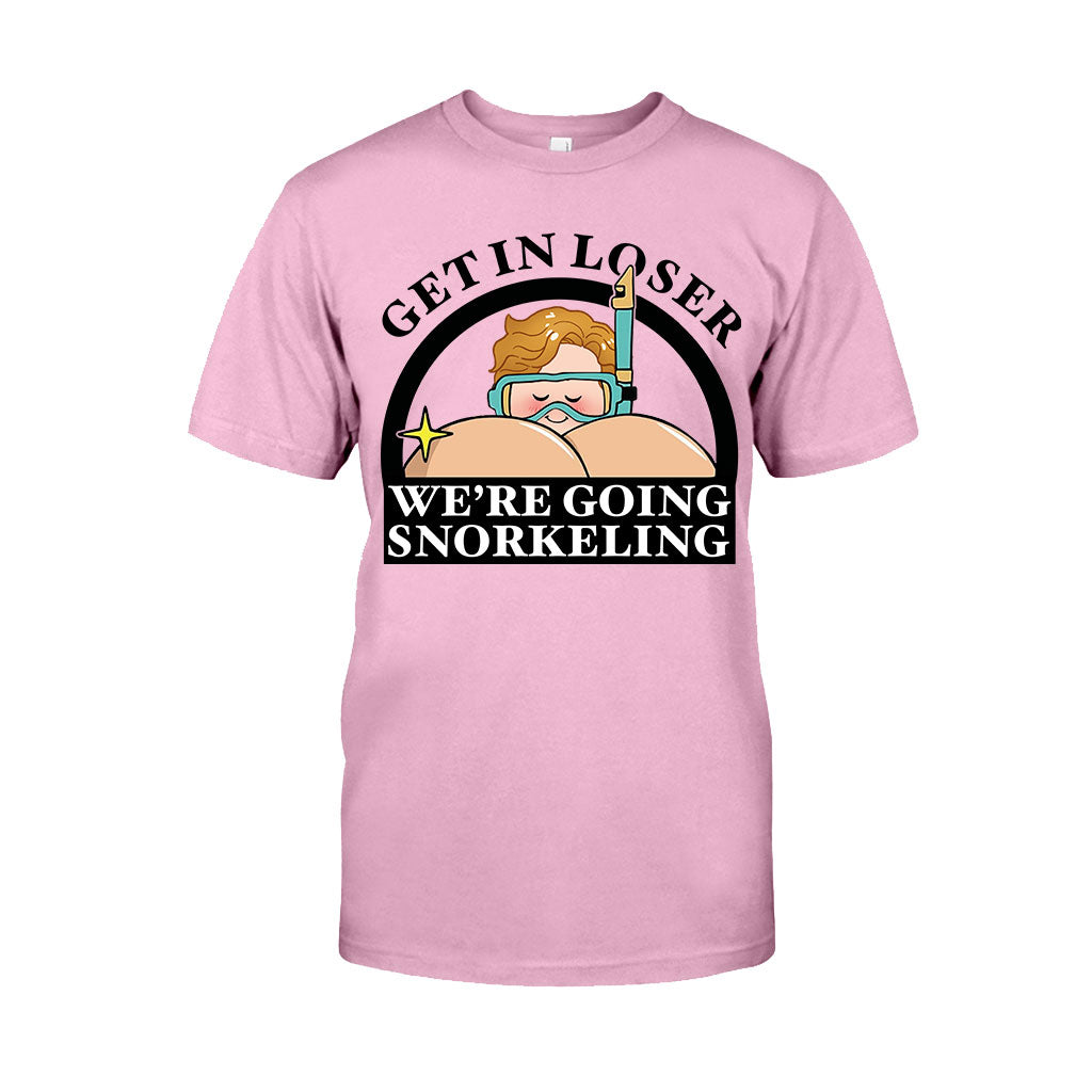 „Get In Loser“ – Lustiges Schnorchler-Shirt und personalisierter Tauch-Hoodie