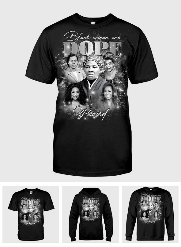 Les femmes noires sont géniales, point final - T-shirt et sweat à capuche afro-américain