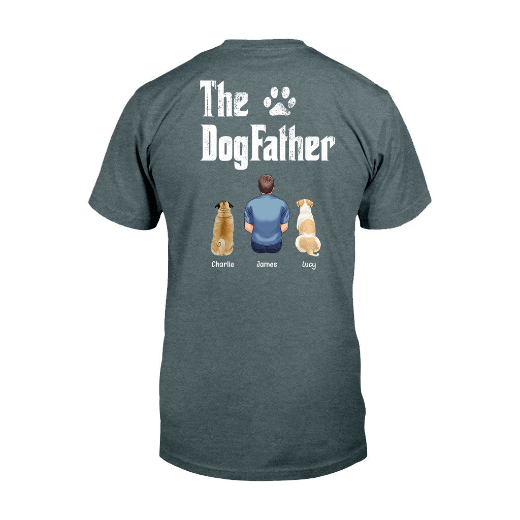 The Dog/Cat Father - Personalized Father T-shirt and Hoodie