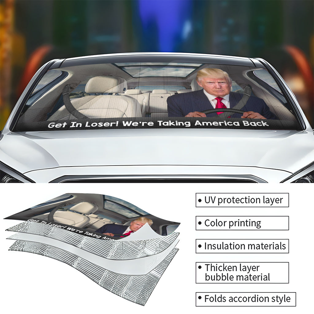 Steig ein, Verlierer – Sonnenschutz fürs Auto