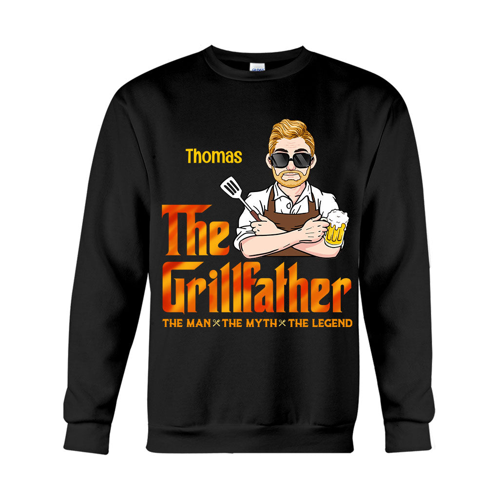 Le Père Grill - T-shirt et sweat à capuche personnalisés pour les passionnés de grillades