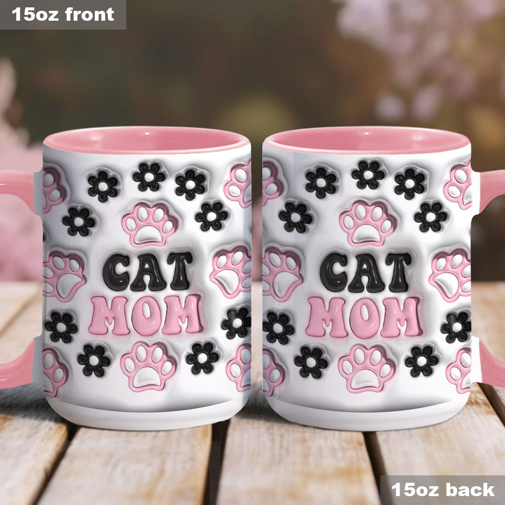 Maman de chien, maman de chat, papa de chien… - Mug personnalisé avec motif chien