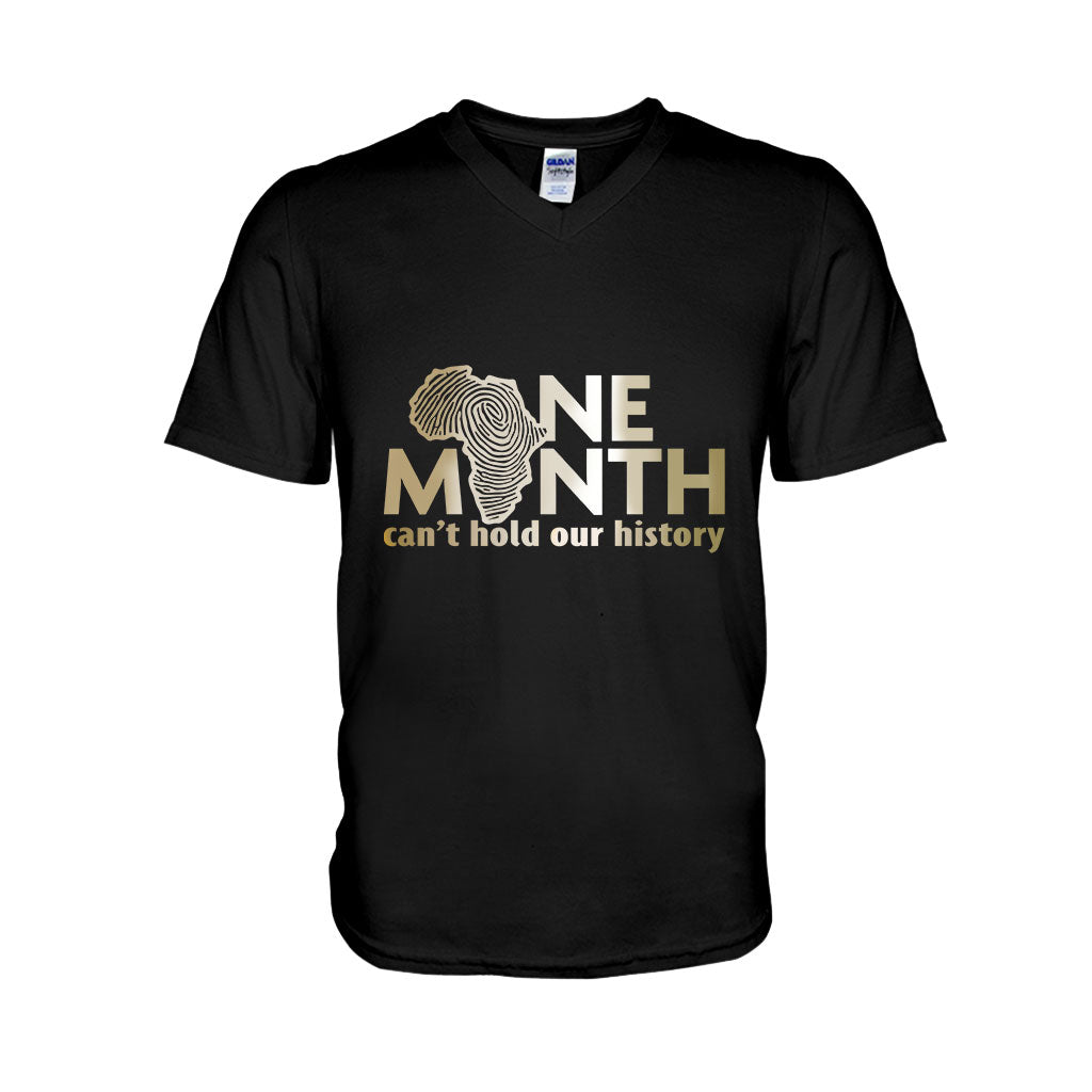 Un mois ne suffit pas à contenir notre histoire - T-shirt et sweat à capuche afro-américain