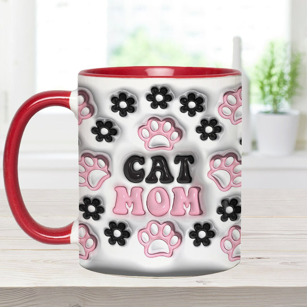Maman de chien, maman de chat, papa de chien… - Mug personnalisé avec motif chien