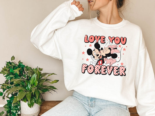 Ich liebe dich für immer Maus T-Shirt & Hoodie 0124