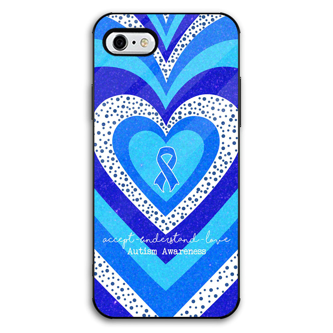 Accepter, comprendre, aimer - Coque de téléphone pour la sensibilisation à l'autisme