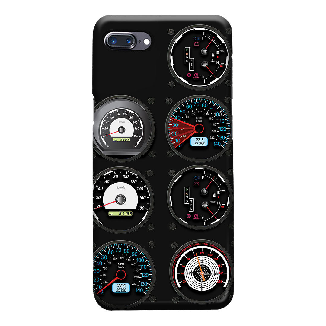 Compteurs de vitesse de voiture - Étui de téléphone de course