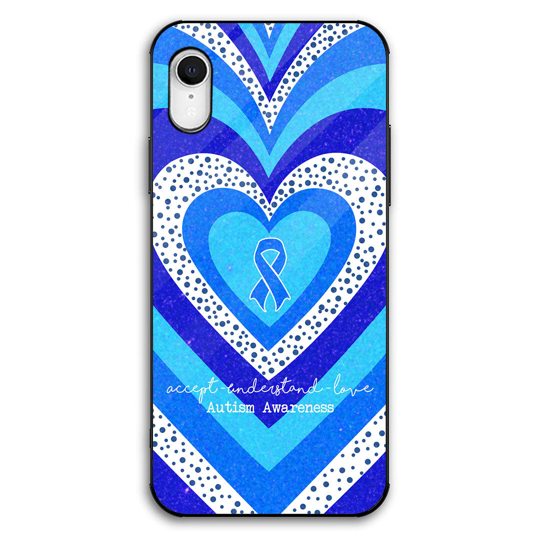 Accepter, comprendre, aimer - Coque de téléphone pour la sensibilisation à l'autisme
