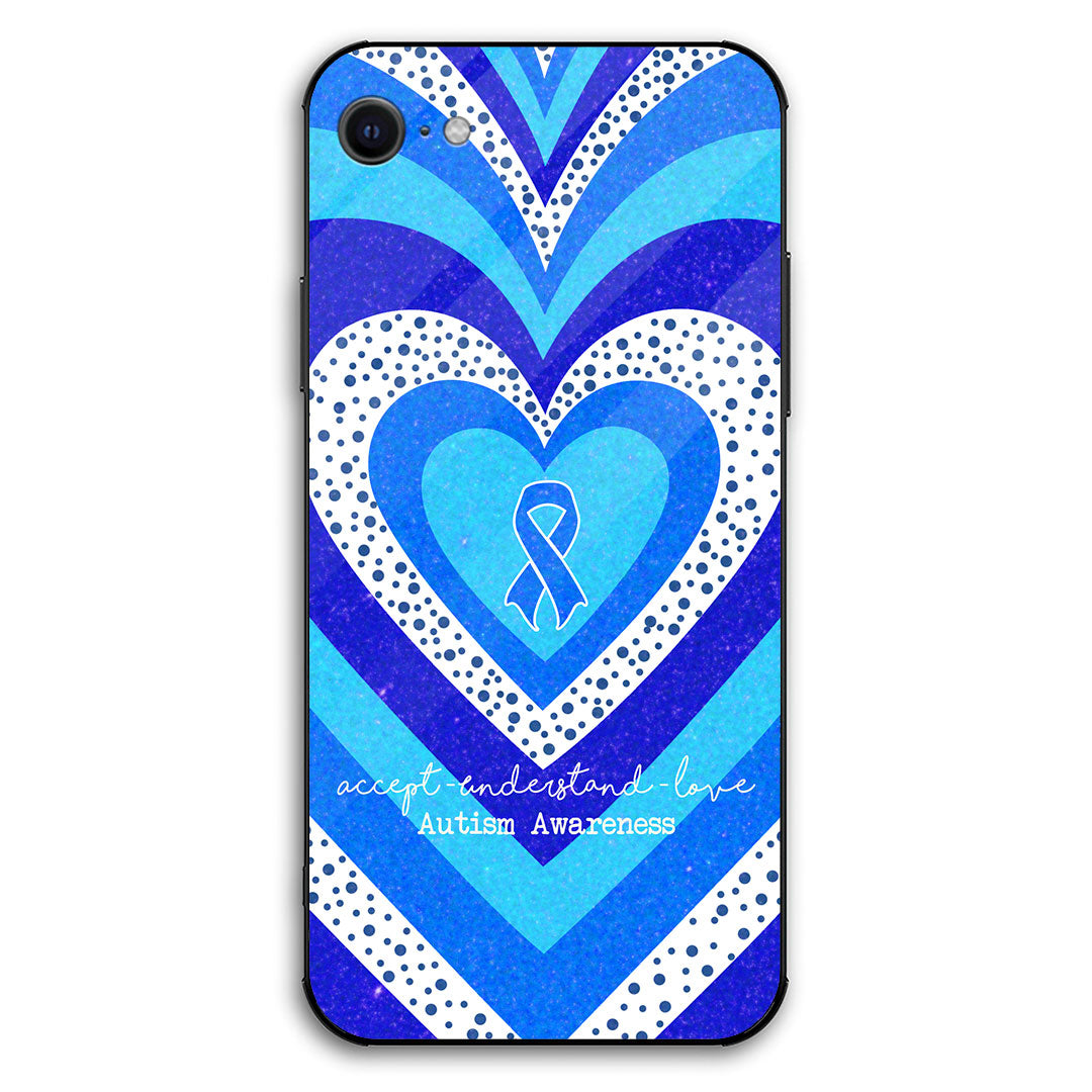 Accepter, comprendre, aimer - Coque de téléphone pour la sensibilisation à l'autisme