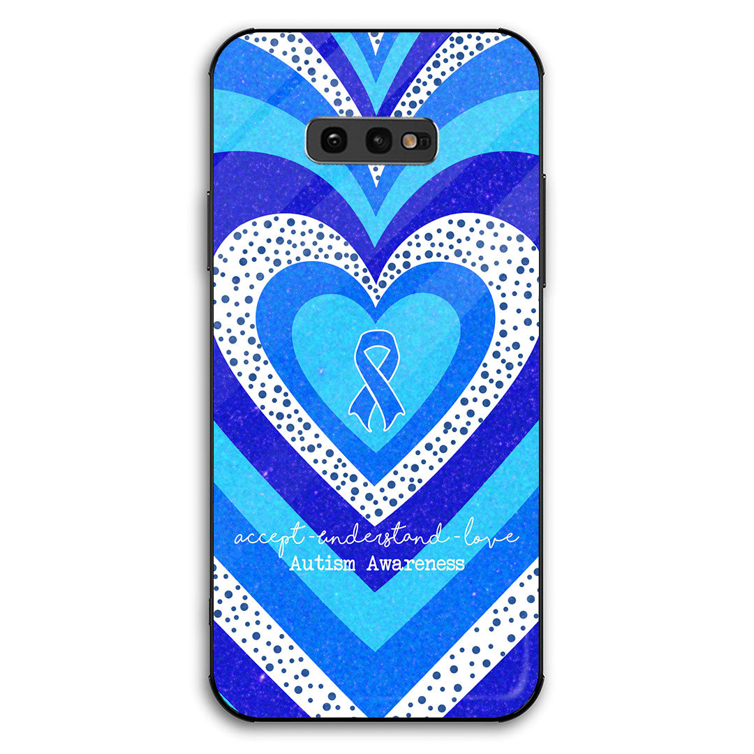 Accepter, comprendre, aimer - Coque de téléphone pour la sensibilisation à l'autisme