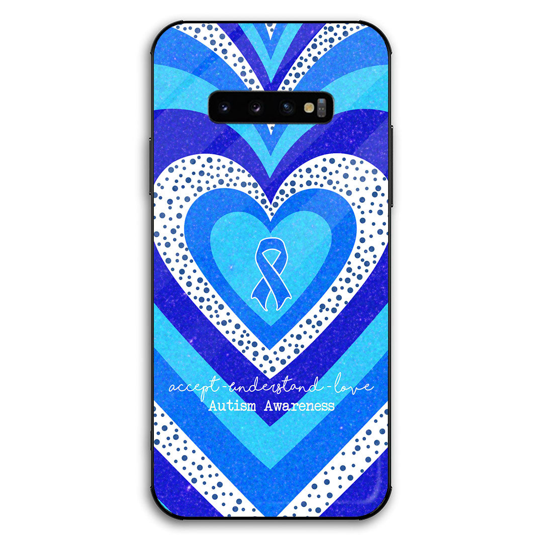 Accepter, comprendre, aimer - Coque de téléphone pour la sensibilisation à l'autisme