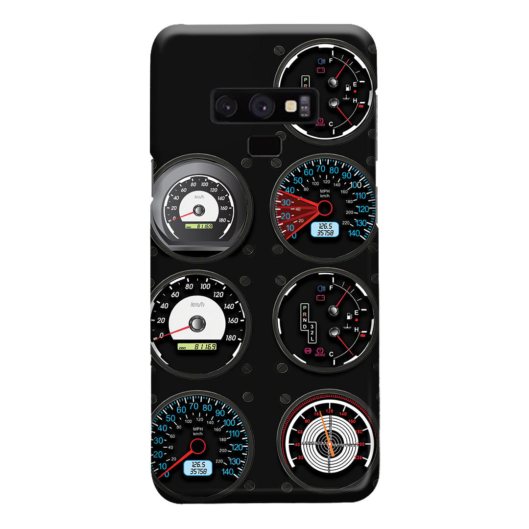 Compteurs de vitesse de voiture - Étui de téléphone de course