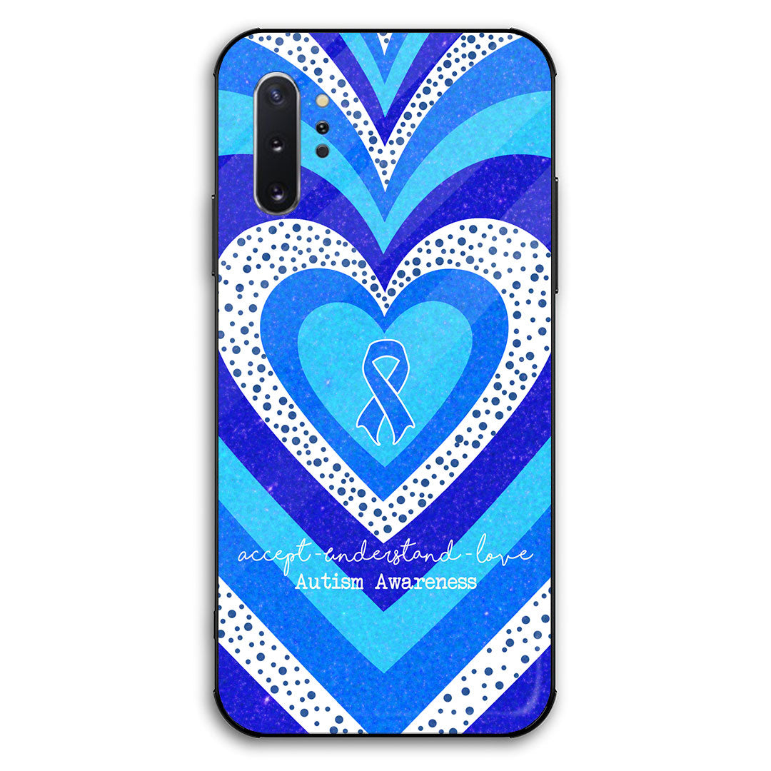 Accepter, comprendre, aimer - Coque de téléphone pour la sensibilisation à l'autisme
