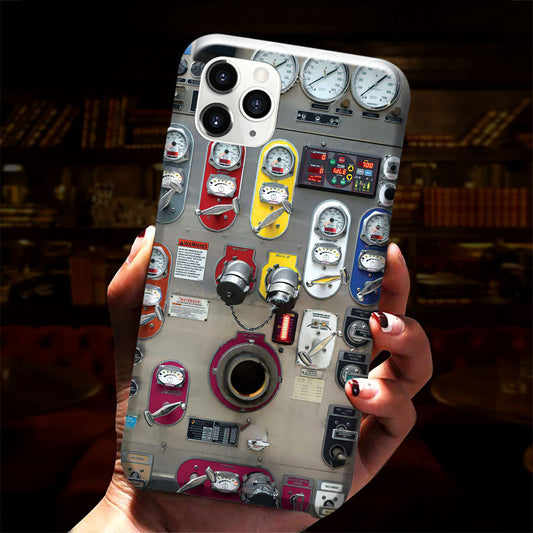 Firefighter Life 3D Pattern Print Phone Case