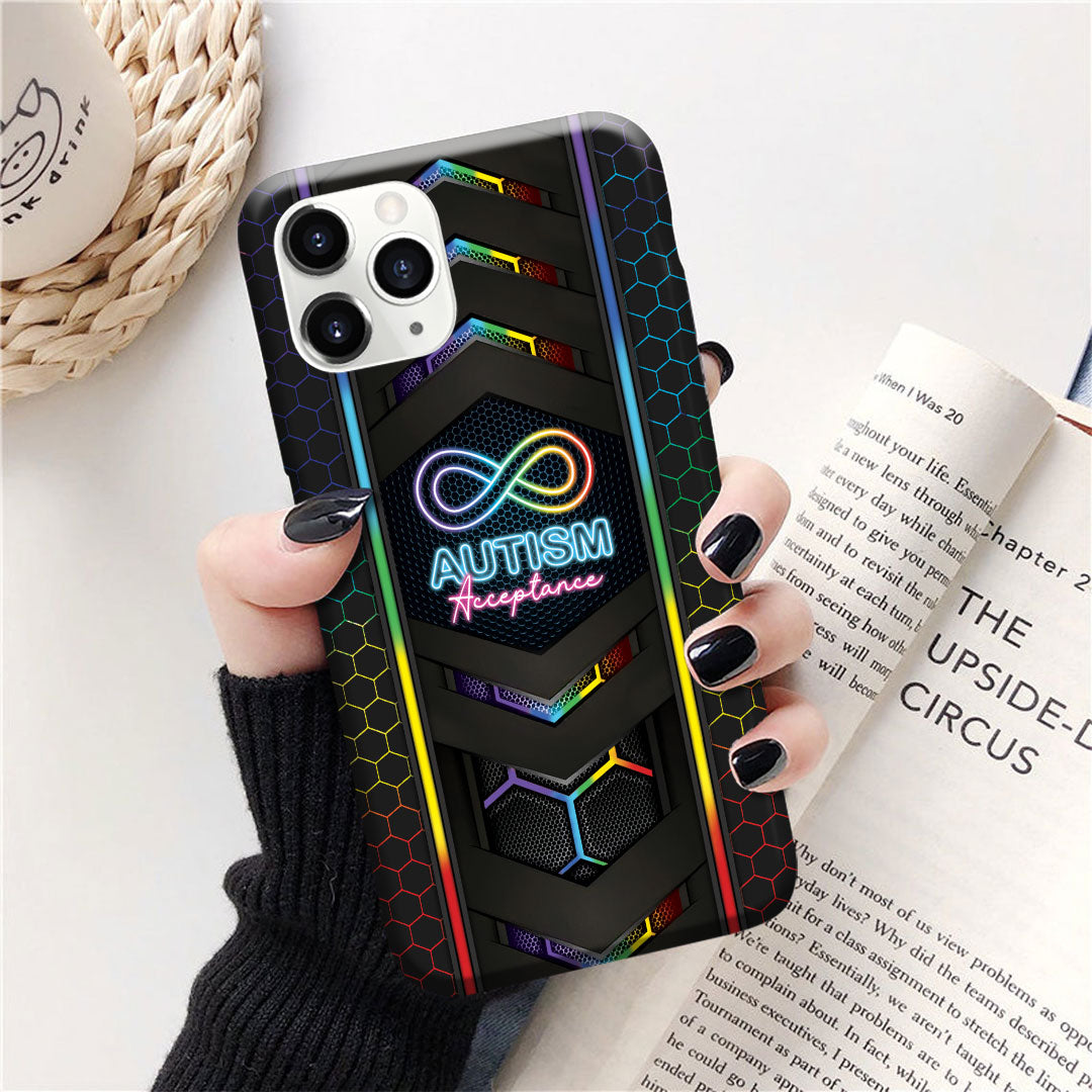 Coque de téléphone pour l'acceptation de l'autisme