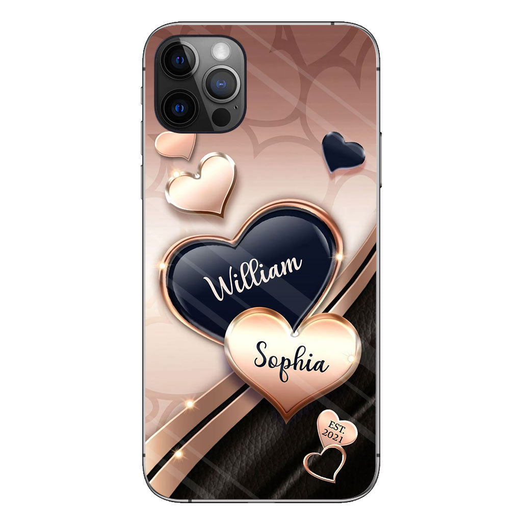 When We Have Each Other We Have Everything - Personalized Couple Phone Case