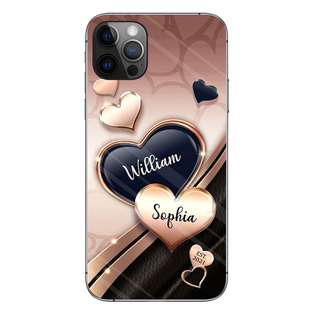 When We Have Each Other We Have Everything - Personalized Couple Phone Case