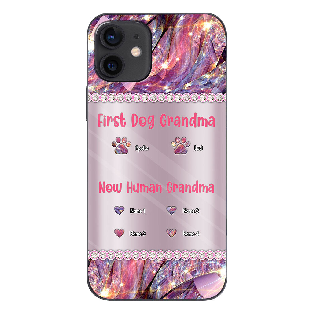 Dog Grandma Human - Personalized Mother's Day Phone Case