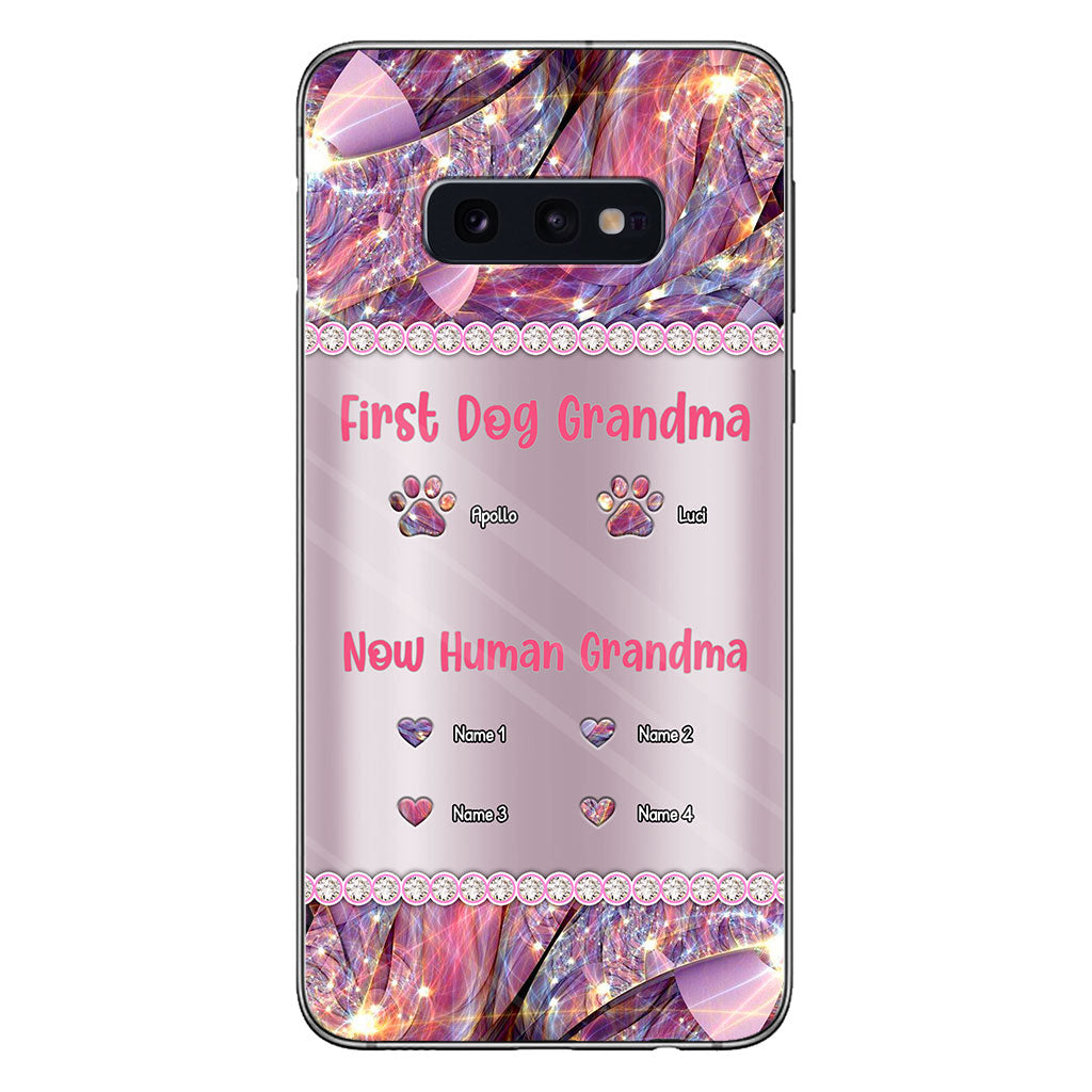 Dog Grandma Human - Personalized Mother's Day Phone Case