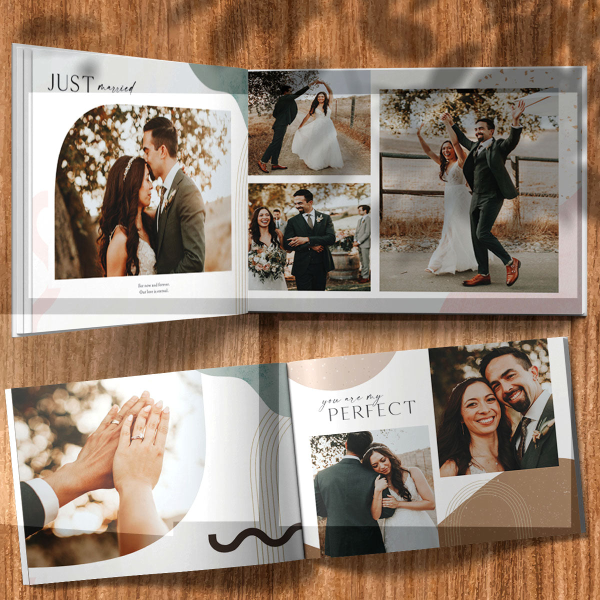 Merry Christmas Photo Upload In The Circle - Personalized QR Greeting Card